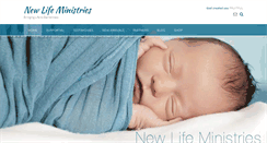 Desktop Screenshot of newlifeministries.org.au